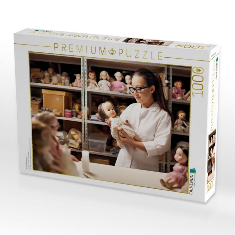 Produktbild: CALVENDO Puzzle Puppendoktorin | 1000 Teile Lege-Gr&ouml;&szlig;e 64x48cm Foto-Puzzle f&uuml;r gl&uuml;ckliche Stunden