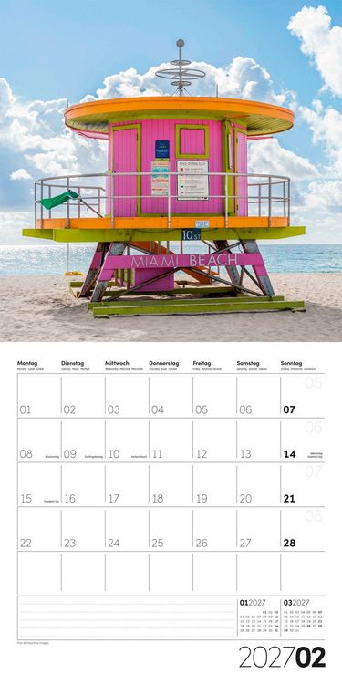 Produktbild: Die Farbe Pink Kalender 2027 - 30x30 - Art12