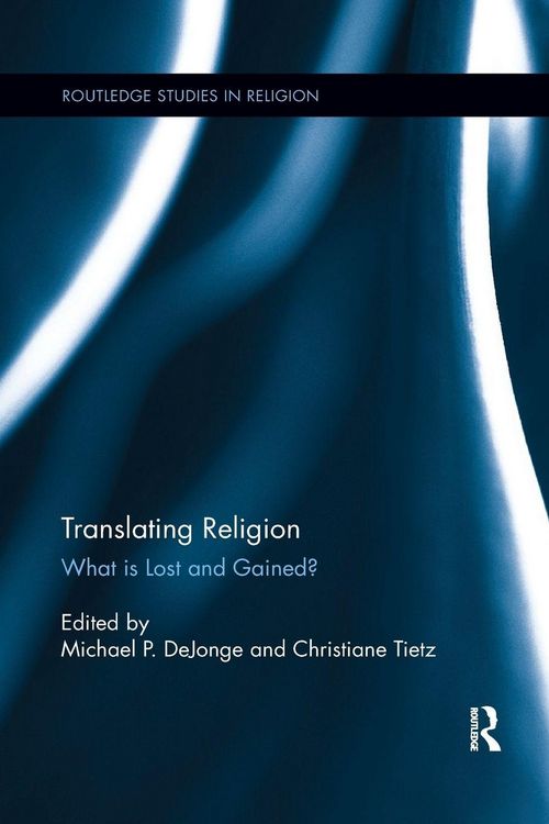 Produktbild: Translating Religion