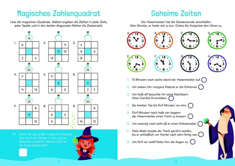 Produktbild: Mein megacooles R&auml;tselbuch - Rechnen | Logik | Spa&szlig; mit Zahlen - ab 8 Jahren - Band 1
