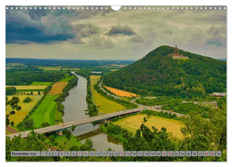 Produktbild: Streifzug durch Ostwestfalen (Wandkalender 2026 DIN A3 quer), CALVENDO Monatskalender