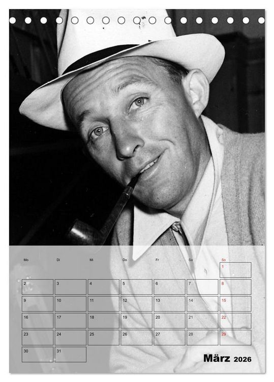 Produktbild: Filmstars - Legenden der goldenen Filmjahre (Tischkalender 2026 DIN A5 hoch), CALVENDO Monatskalender