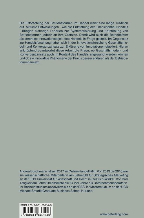 Produktbild: Gesch&auml;ftsmodellkonvergenz im Handel