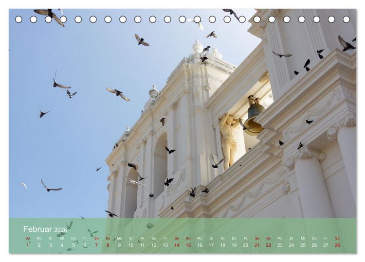 Produktbild: Entdecke Nicaragua (Tischkalender 2026 DIN A5 quer), CALVENDO Monatskalender