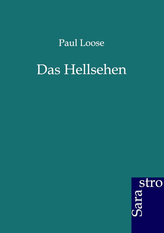 Produktbild: Das Hellsehen