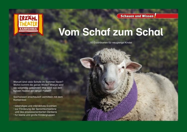 Produktbild: Vom Schaf zum Schal / Kamishibai Bildkarten