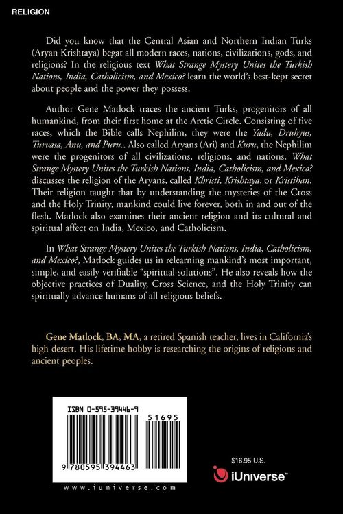 Produktbild: What Strange Mystery Unites the Turkish Nations, India, Catholicism, and Mexico?