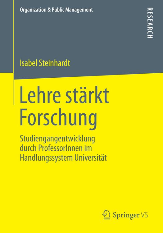 Produktbild: Lehre st&auml;rkt Forschung