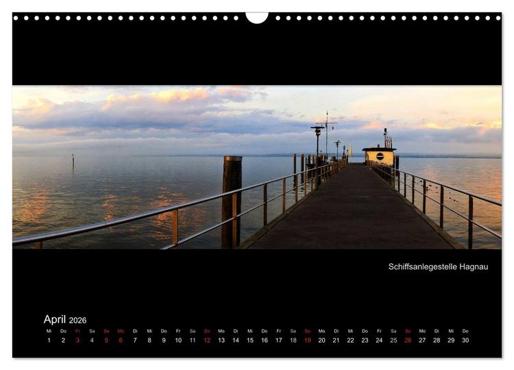 Produktbild: Panoramen vom Bodensee (Wandkalender 2026 DIN A3 quer), CALVENDO Monatskalender