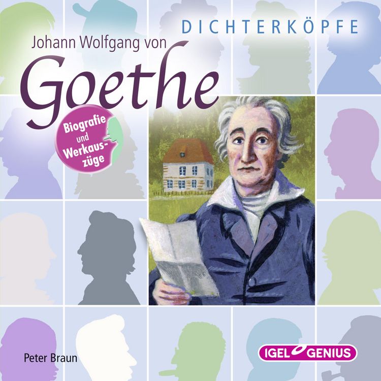 Produktbild: Dichterk&ouml;pfe. Johann Wolfgang von Goethe