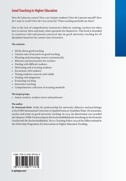 Produktbild: Good Teaching in Higher Education