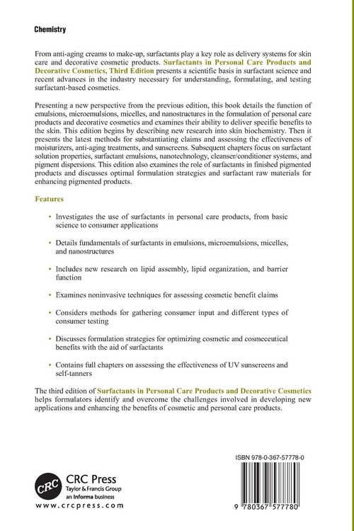 Produktbild: Surfactants in Personal Care Products and Decorative Cosmetics