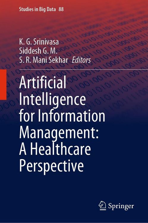 Produktbild: Artificial Intelligence for Information Management: A Healthcare Perspective