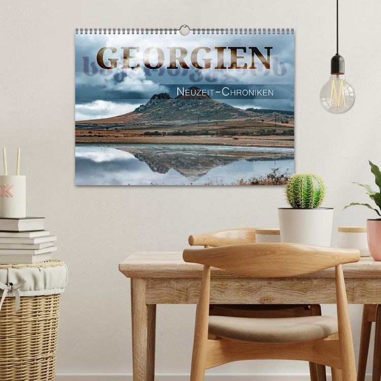 Produktbild: Georgien - Neuzeit-Chroniken (Wandkalender 2026 DIN A3 quer), CALVENDO Monatskalender