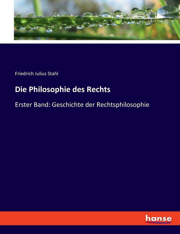 Produktbild: Die Philosophie des Rechts