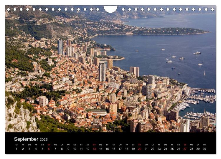 Produktbild: Faszination Monaco (Wandkalender 2026 DIN A4 quer), CALVENDO Monatskalender