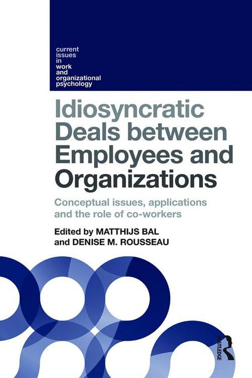 Produktbild: Idiosyncratic Deals between Employees and Organizations