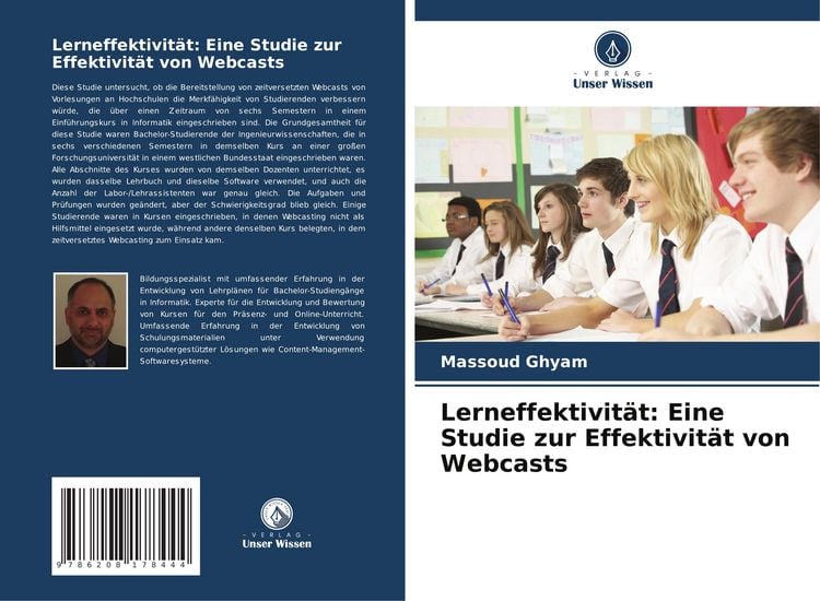 Produktbild: Lerneffektivit&auml;t: Eine Studie zur Effektivit&auml;t von Webcasts