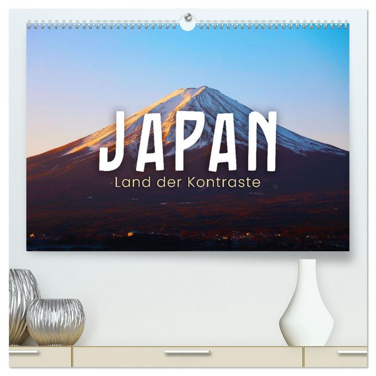 Produktbild: Japan - Land der Kontraste (hochwertiger Premium Wandkalender 2026 DIN A2 quer), Kunstdruck in Hochglanz