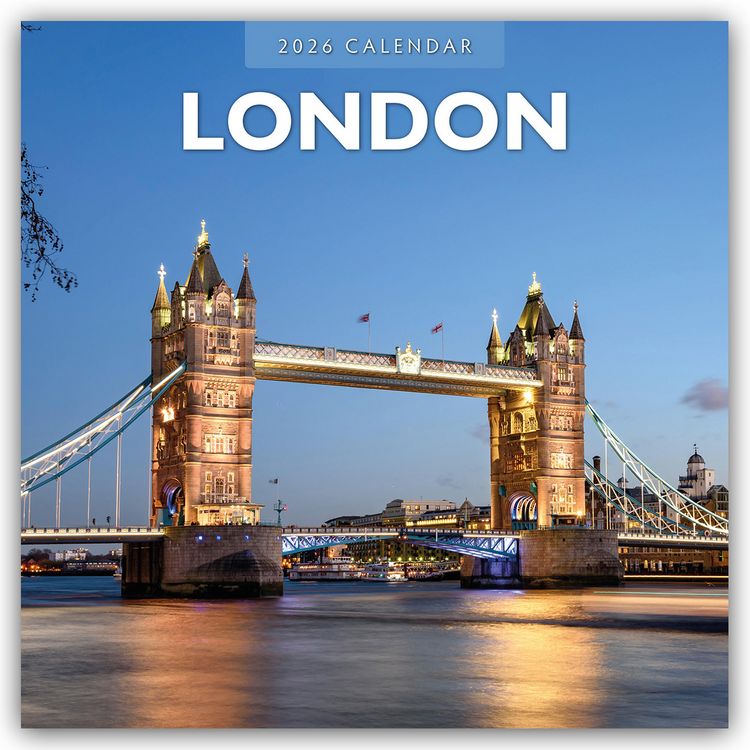 Produktbild: London 2026 – 16-Monatskalender