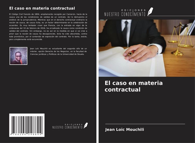 Produktbild: El caso en materia contractual