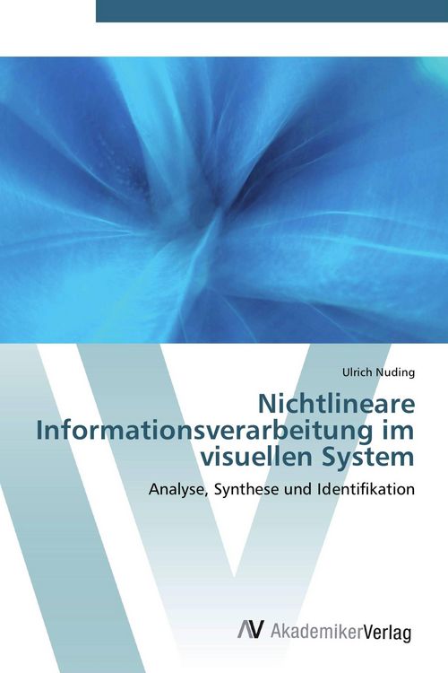 Produktbild: Nichtlineare Informationsverarbeitung im visuellen System