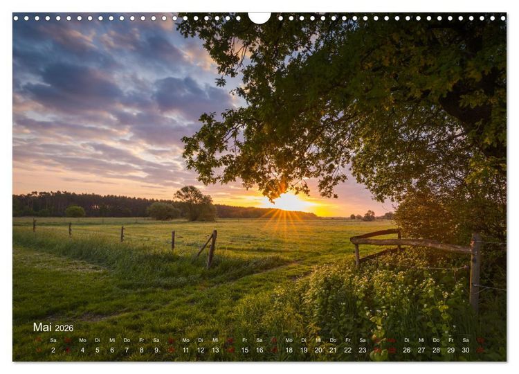 Produktbild: Landschaften und Natur 2026 (Wandkalender 2026 DIN A3 quer), CALVENDO Monatskalender