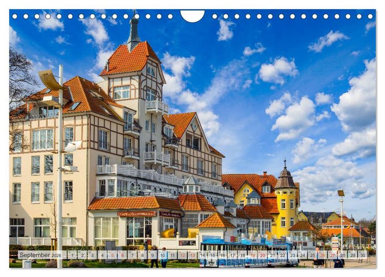 Produktbild: K&uuml;hlungsborn Impressionen (Wandkalender 2026 DIN A4 quer), CALVENDO Monatskalender