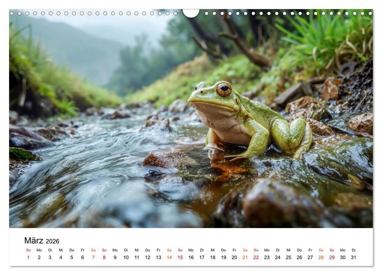 Produktbild: Tierische Jahreszeiten (Wandkalender 2026 DIN A3 quer), CALVENDO Monatskalender