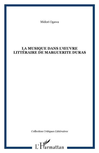 Bild vom Artikel Musique dans l'oeuvre litteraire de marg vom Autor Ogawa Midori