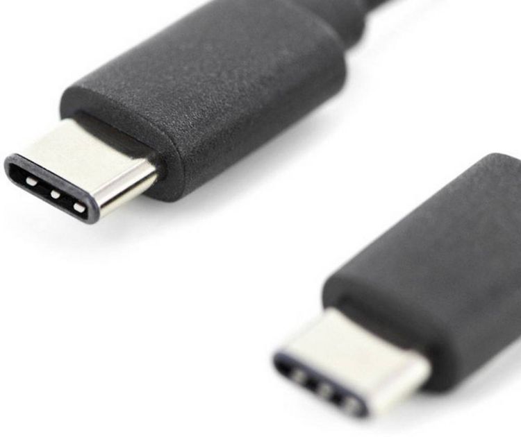 Produktbild: Digitus USB-Kabel USB 2.0 USB-C&reg; Stecker, USB-C&reg; Stecker 3.00 m Schwarz Flexibel, Folienschirm, Geflechtschirm, Geschirmt, doppelt geschirmt, mit
