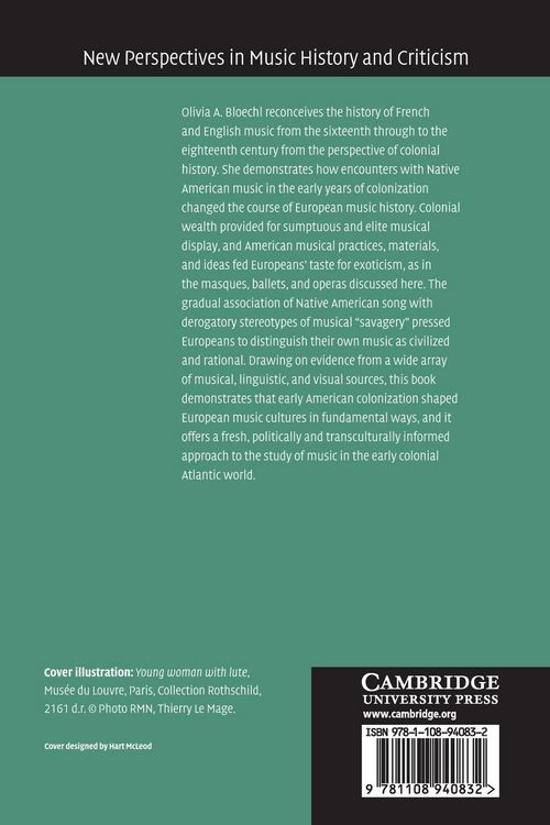 Produktbild: Native American Song at the Frontiers of Early Modern Music