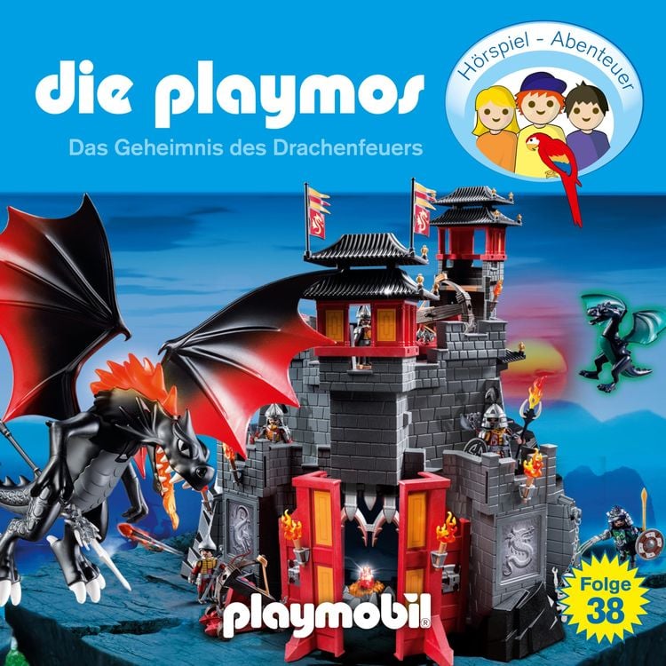 Bild vom Artikel Die Playmos - Das Original Playmobil Hörspiel, Folge 38: Das Geheimnis des Drachenfeuers vom Autor Simon X. Rost