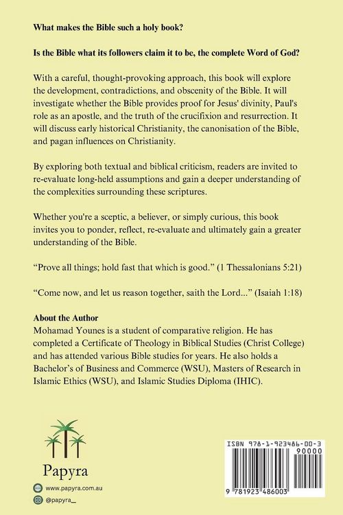 Produktbild: Holy Bible Re-examined