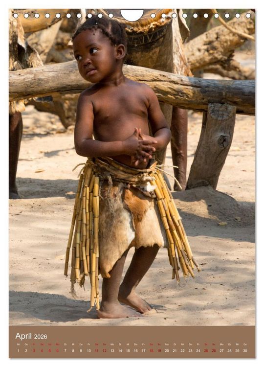 Produktbild: Beim Mbunza Volk - Namibia (Wandkalender 2026 DIN A4 hoch), CALVENDO Monatskalender