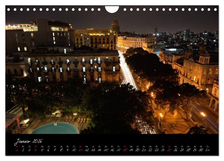 Produktbild: La Habana / Havanna (Wandkalender 2026 DIN A4 quer), CALVENDO Monatskalender