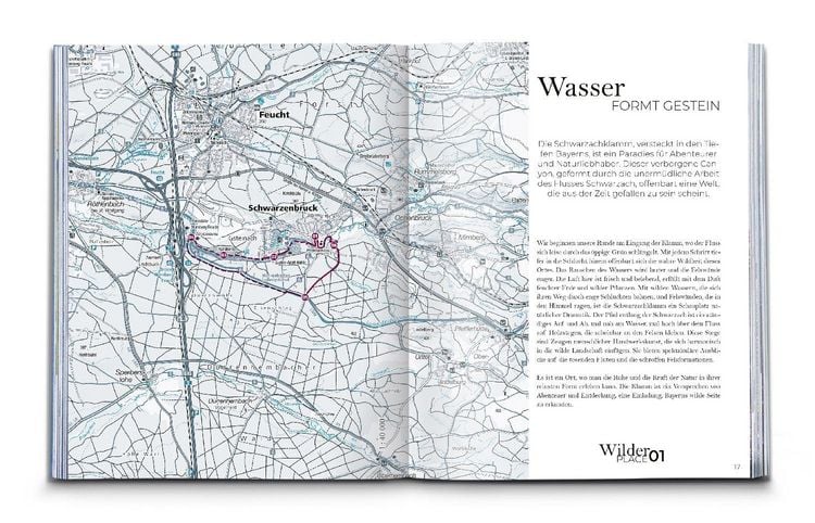 Produktbild: Wilder Places - 30 Streifz&uuml;ge & Wandertouren - Bayerns wilde Gew&auml;sser