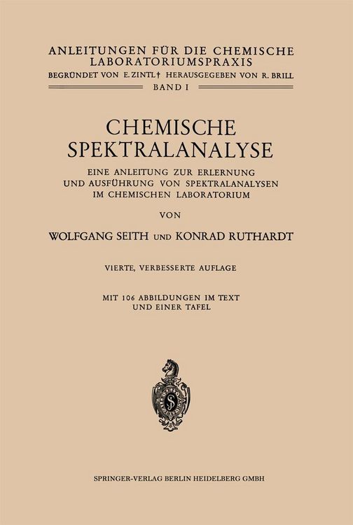 Produktbild: Chemische Spektralanalyse