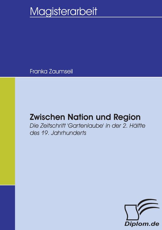 Produktbild: Zwischen Nation und Region