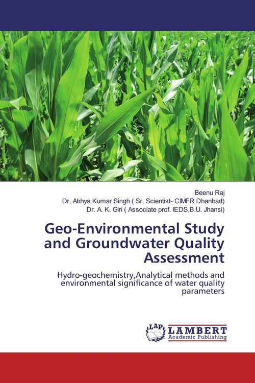 Produktbild: Geo-Environmental Study and Groundwater Quality Assessment