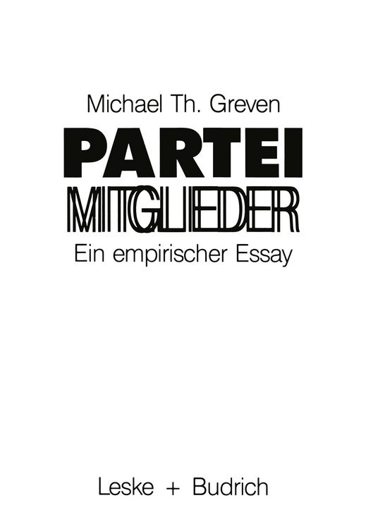 Produktbild: Parteimitglieder