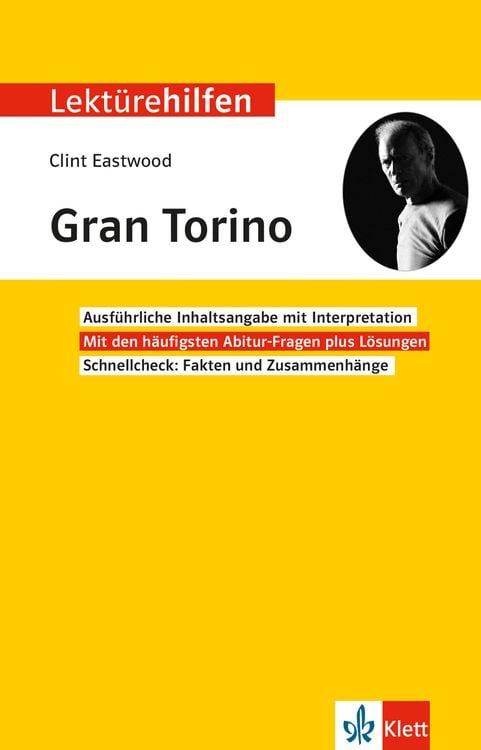 Produktbild: Lektürehilfen Clint Eastwood 'Gran Torino'