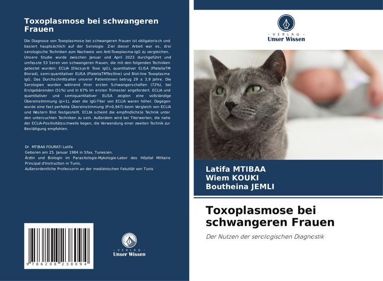 Produktbild: Toxoplasmose bei schwangeren Frauen