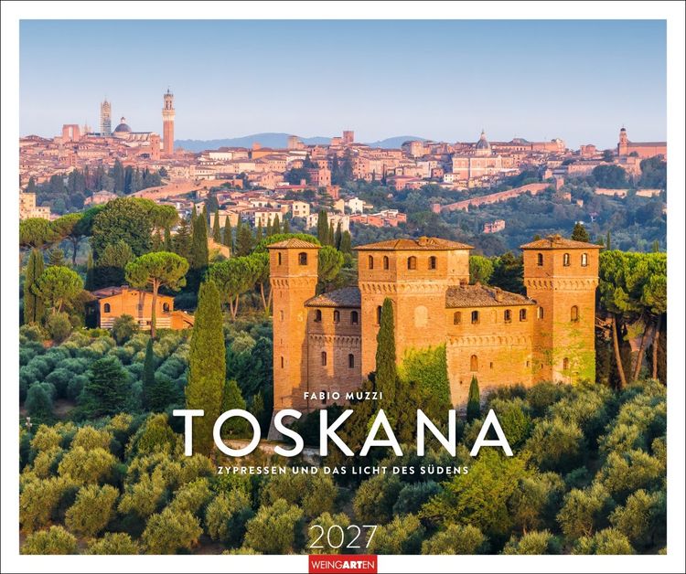 Produktbild: Toskana Kalender 2027 - Zypressen und das Licht des S&uuml;dens
