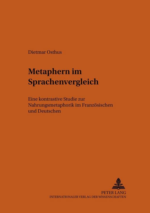 Produktbild: Metaphern im Sprachenvergleich