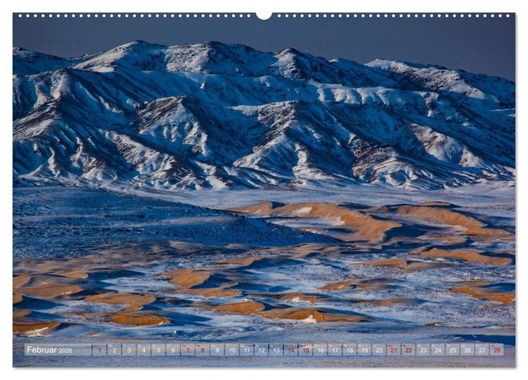 Produktbild: Mongolei - imposantes Land (hochwertiger Premium Wandkalender 2026 DIN A2 quer), Kunstdruck in Hochglanz