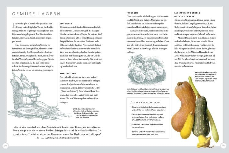 Gemüse für den Gourmetgärtner