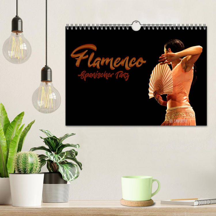 Produktbild: Flamenco. Spanischer Tanz (Wandkalender 2026 DIN A4 quer), CALVENDO Monatskalender