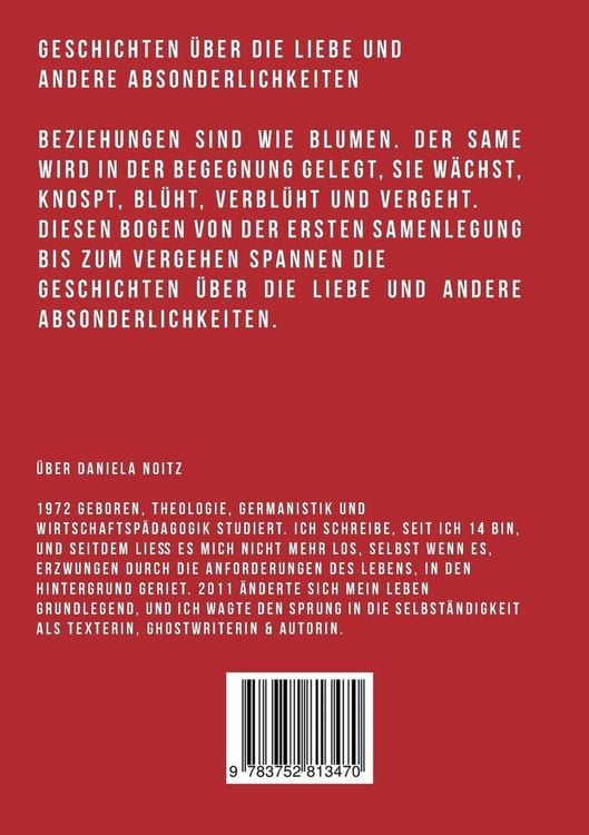 Produktbild: Geschichten &uuml;ber die Liebe und andere Absonderlichkeiten