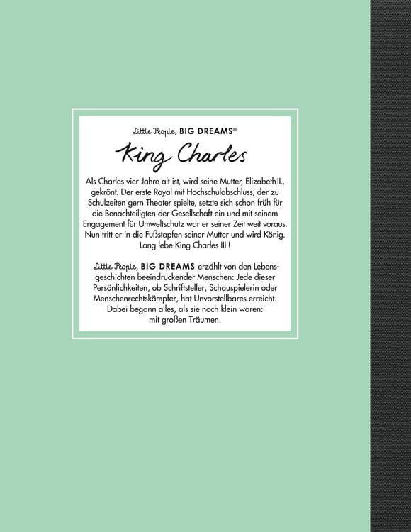 Produktbild: King Charles III. &ndash; Little People, BIG DREAMS (Deutsche Ausgabe)